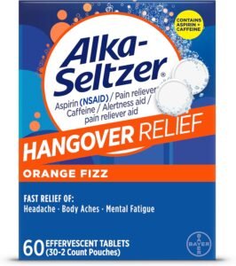 Alka-Seltzer Hangover Relief 60Ct (3X20) WHOLESALE