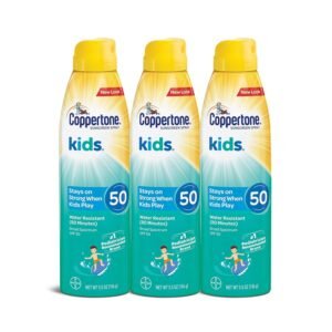 Coppertone Kids Spray SPF50 5.5oz 3-Pack WHOLESALE