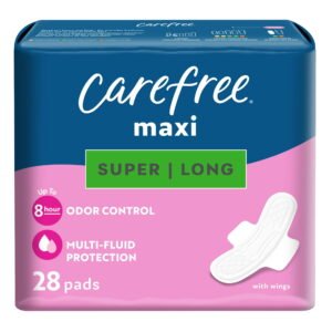 Carefree Maxi Pads 28CT WHOLESALE