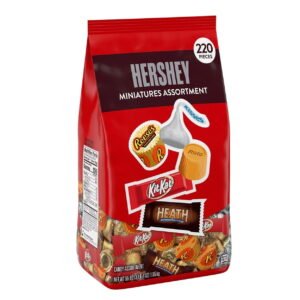 Hershey Minatures Assorted 220 Piece WHOLESALE