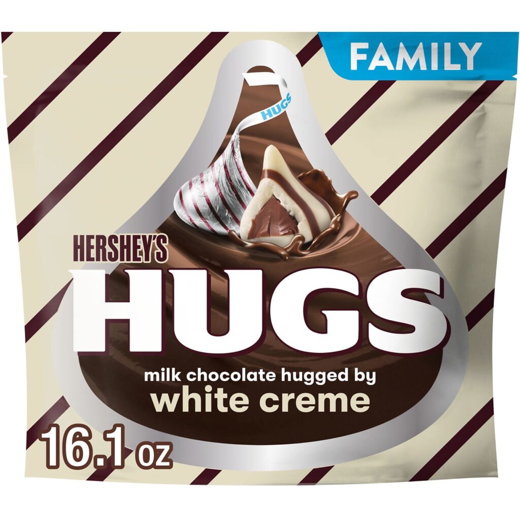 Hershey Hugs Family Size 16.1Oz WHOLESALE