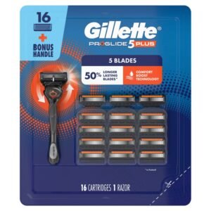 Gillette Proglide Plus Razor Handle and 16 Cartridges WHOLESALE