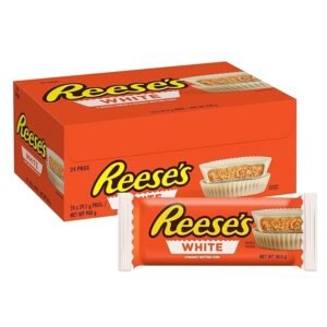 Reese White Peanut Butter Cups 1.5oz 24 Count Box WHOLESALE