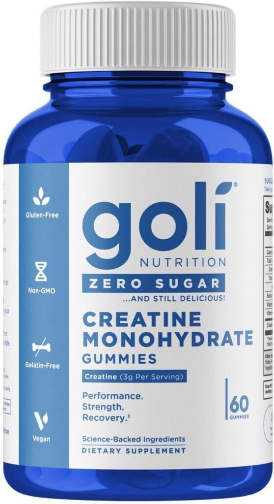 Goli Nutrition Zero Sugar Gummies 60 Count WHOLESALE