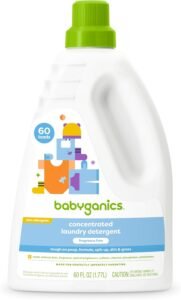 Babyganics 3X Baby Laundry Detergent 60oz WHOLESALE