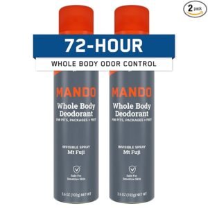Mando Whole Body Deodorant For Men Mt Fiji 3.6oz WHOLESALE