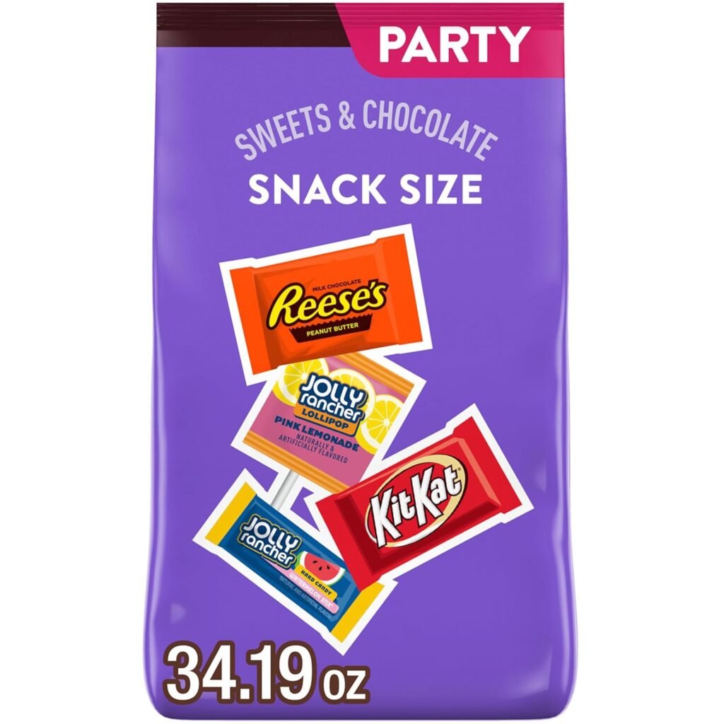 Hershey Party Bag Jolly Rancher Kit Kat Reese Variety Pack 34.19oz WHOLESALE