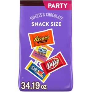 Hershey Party Bag Jolly Rancher Kit Kat Reese Variety Pack 34.19oz WHOLESALE