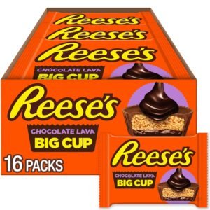 Reese Chocolate Lava Big Cup 16 Count Box WHOLESALE