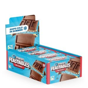 Mr Beast Feastables Milk Crunch 35g 24 Count Box WHOLESALE