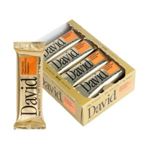 David Bars High Protein Peanut Butter 12 Count Box WHOLESALE
