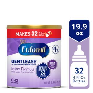 Enfamil Gentlease Infant Formula 0-12 Months 19.9oz WHOLESALE