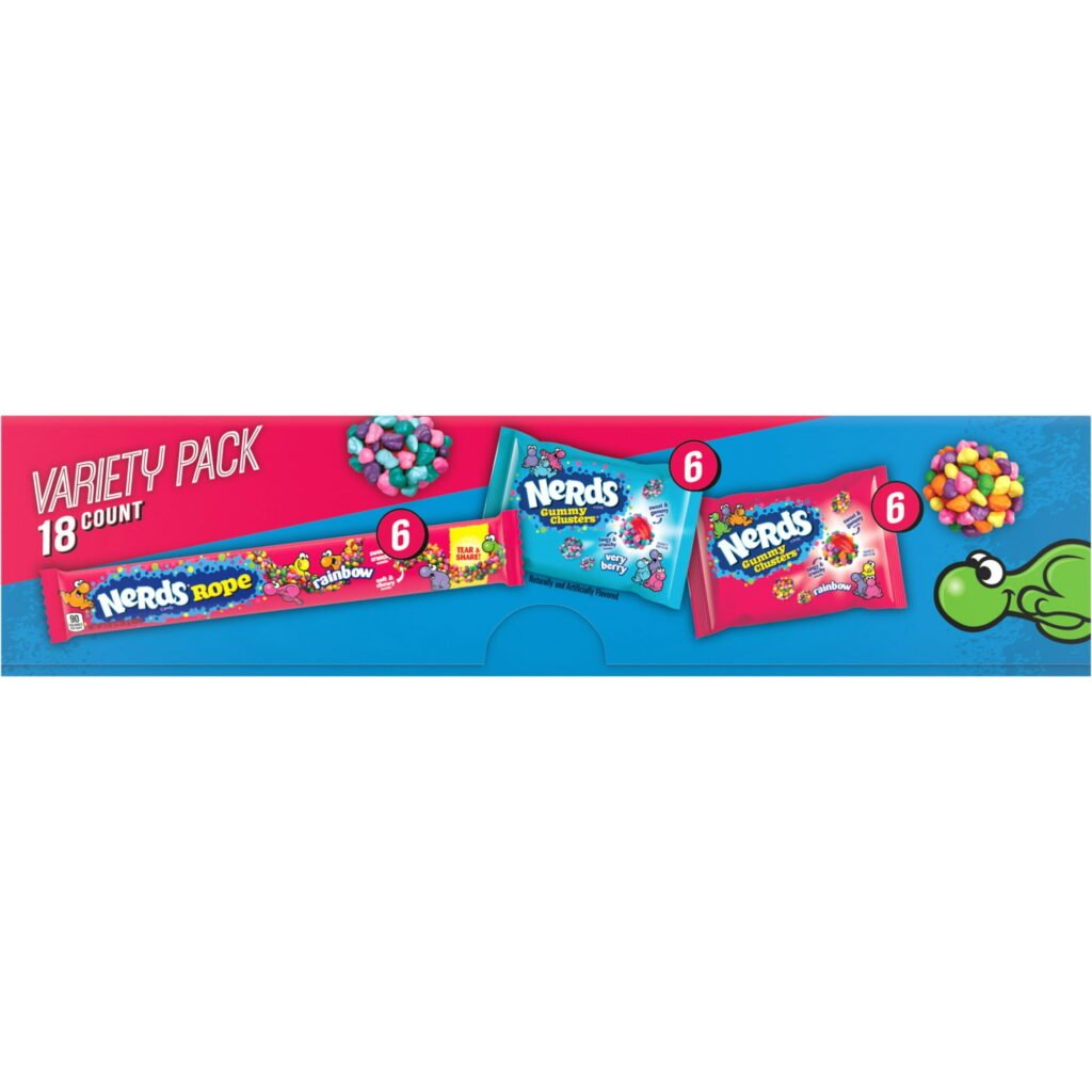 Nerds Assorted Variety 18 Count Box 0.92oz WHOLESALE