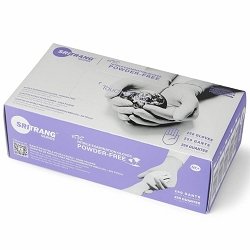 SriTrang Nitrile Exam Gloves Blue 250 Gloves WHOLESALE