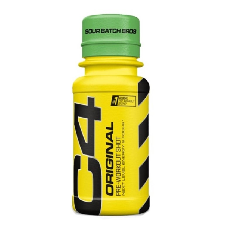 C4 Preworkout Shot 2oz Sour Batch Bros WHOLESALE