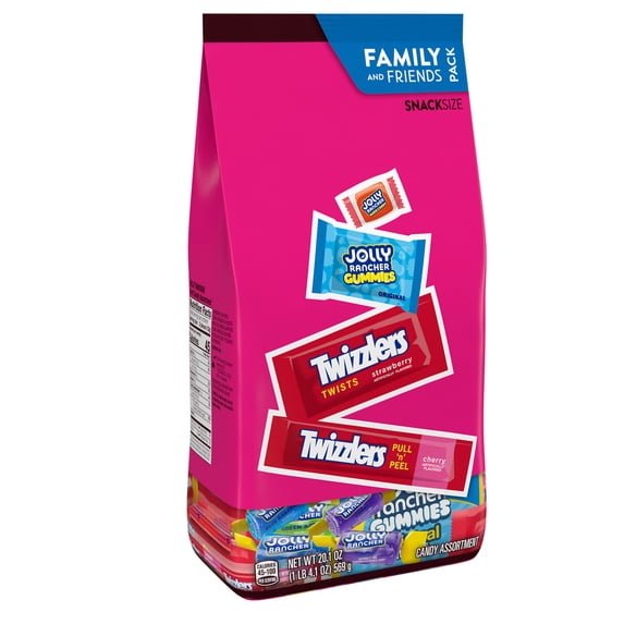 Jolly Rancher and Twizzler Family Candy Bag 20.1oz WHOLESALE