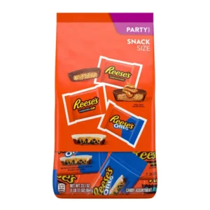Reese's Assorted Snack Size Cups Candy Bag 23.1oz WHOLESALE