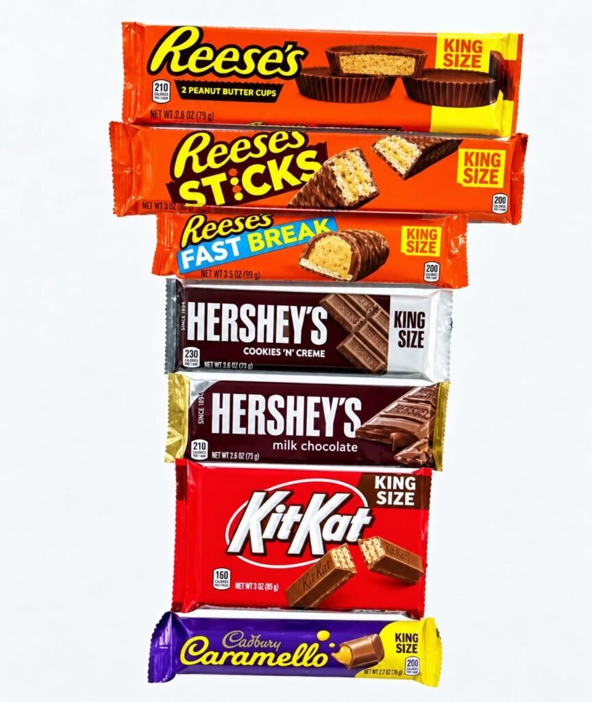 Hershey Variety 131 Count King Size Display WHOLESALE
