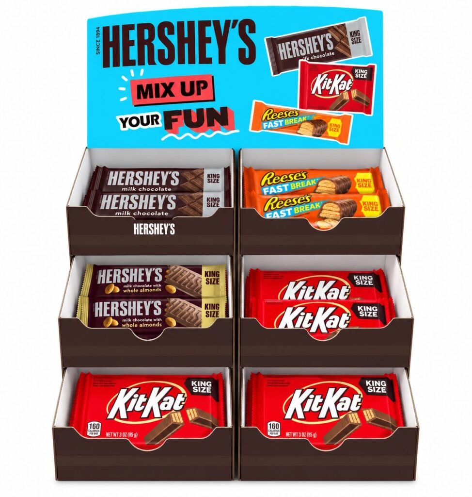 Hershey King Size Display 60 Count WHOLESALE