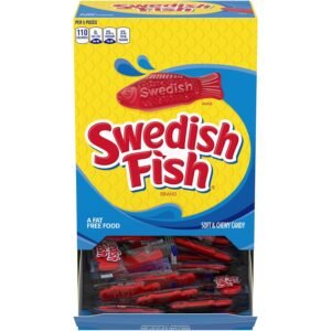 SWEDISH FISH Individually Wrapped Soft & Chewy Gummy Candy, 240 Count WHOLESALE