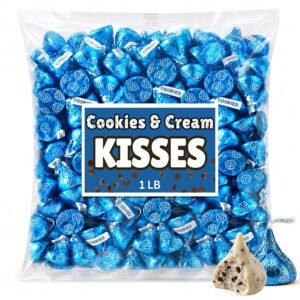 Kisses Cookies and Cream Chocolate 1lb WHOLESALE