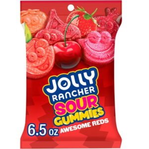 Jolly Rancher Sour Gummies Red 6.5oz WHOLESALE